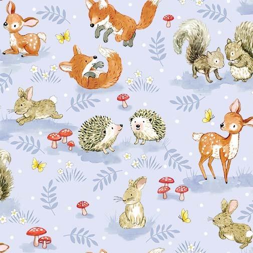 Woodland Baby Animals-Breeze DDC12416-BREE-D