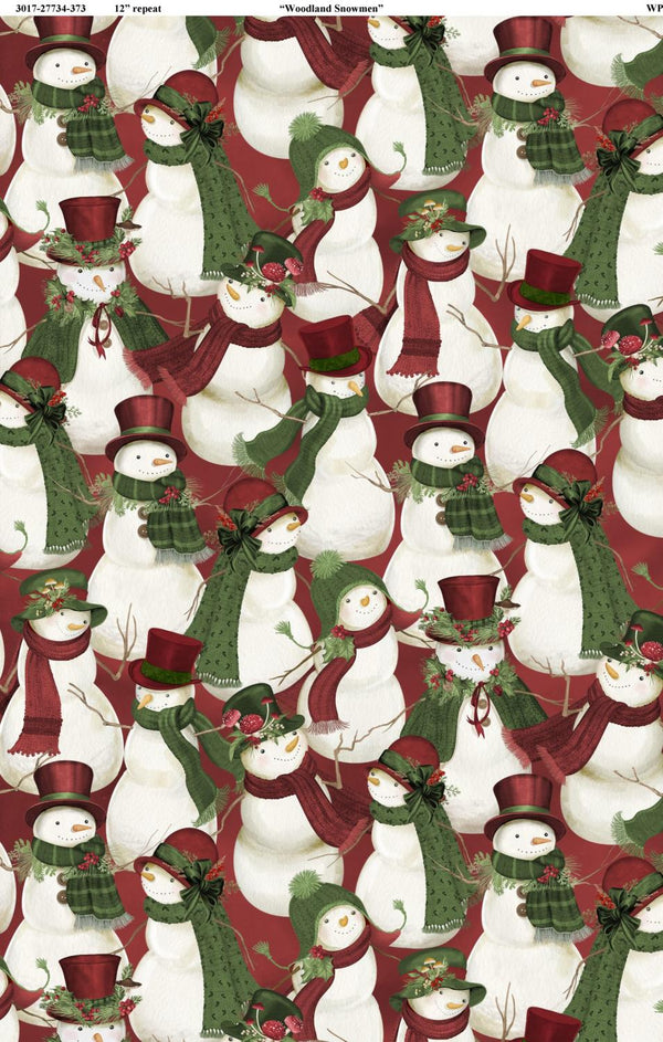 Woodland Snowmen 3017-27734-373