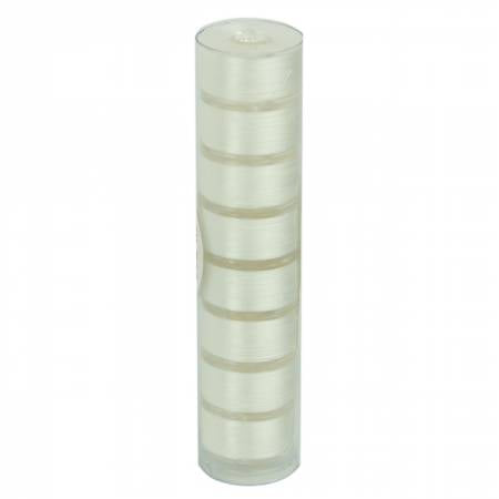 Fil-Tec Clear Glide Tube White Class 15 Prewound Bobbin Tube