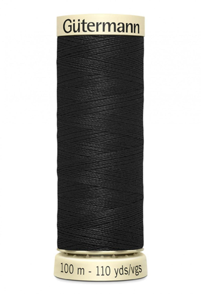 Sew-all Polyester All Purpose Thread 100m/109yds - Black 100M-010
