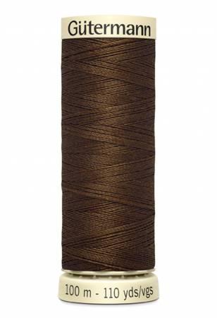 Sew-all Polyester All Purpose Thread 100m/109yds - Coffee Bean 100M-589