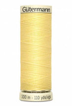 Sew-all Polyester All Purpose Thread 100m/109yds - Cream 100M-805