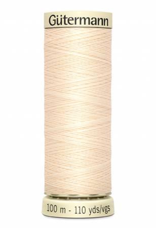 Sew-all Polyester All Purpose Thread 100m/109yds - Ivory 100M-800