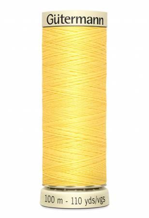 Sew-all Polyester All Purpose Thread 100m/109yds - Lemon Peel 100M-807