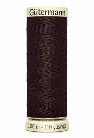 Sew-all Polyester All Purpose Thread 100m/109yds - Walnut 100M-594
