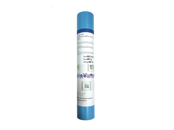12"x6 ft - Adhesive Craft Viny l - LIGHT BLUE