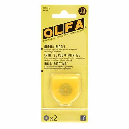 18mm Rotary Blade 2CT- Olfa 9463