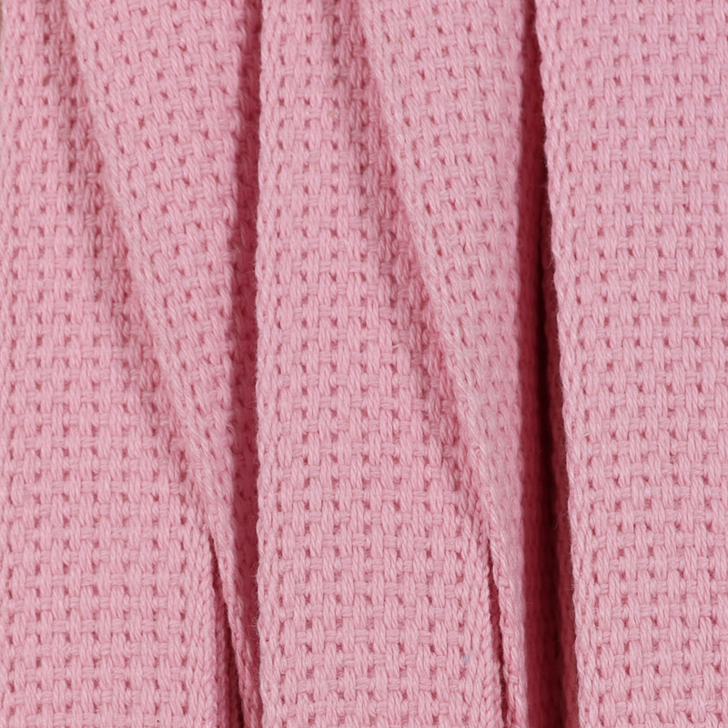 1" Cotton Webbing Pastel Pink WC/100-150