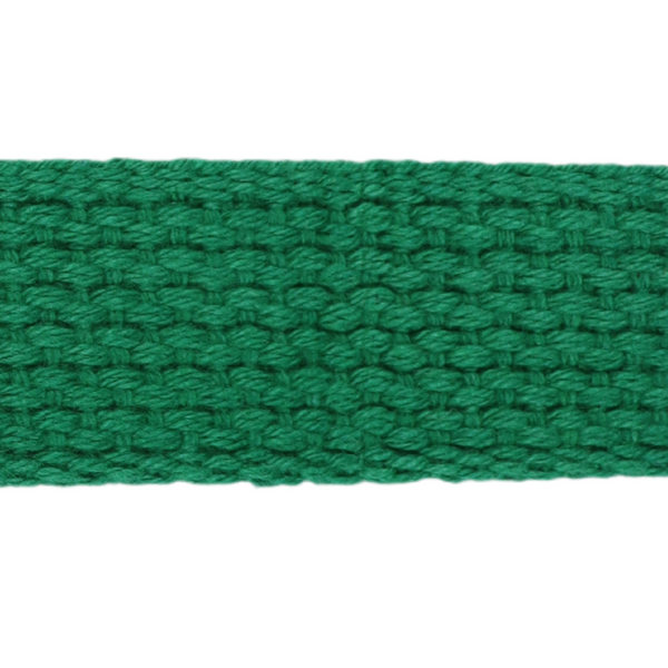 1" Cotton Webbing-Kelly