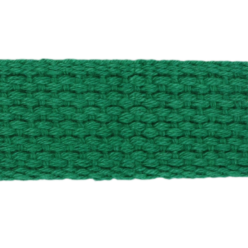 1" Cotton Webbing-Kelly