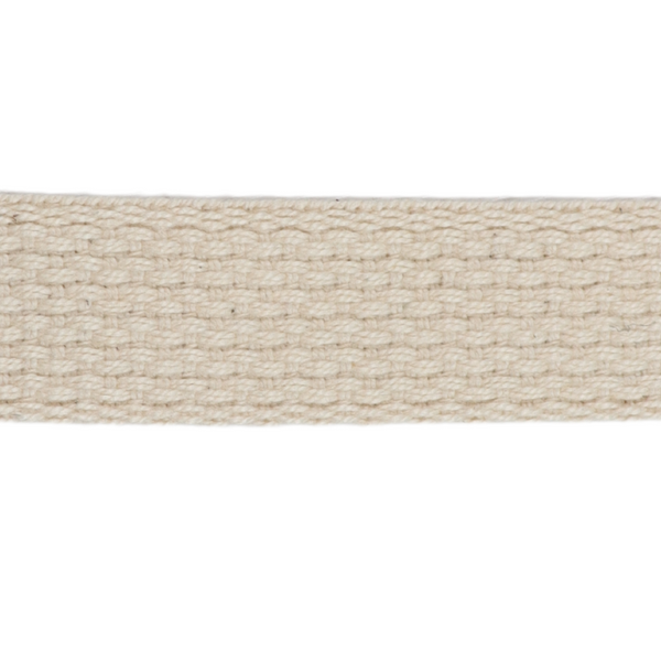 1" Cotton Webbing-Natural WC100-825