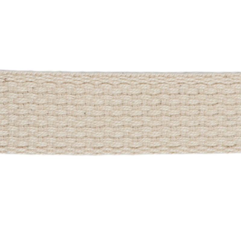 1" Cotton Webbing-Natural WC100-825