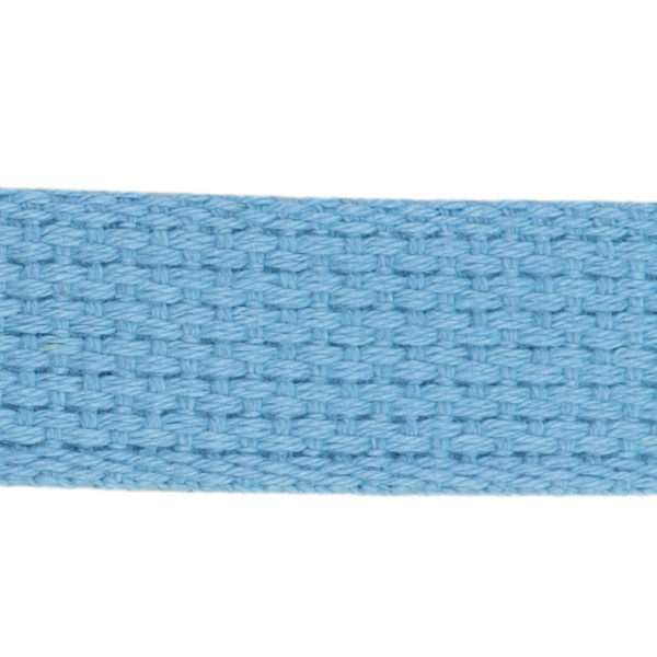 1" Cotton Webbing-Sky Blue NC-1-17