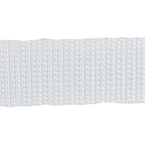 1" Polypro Webbing-White WP/100-029