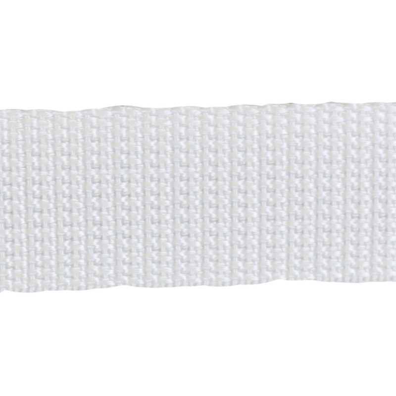1" Polypro Webbing-White WP/100-029