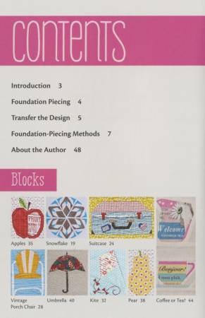 Paper Piecing Handy Pocket Guide 20445