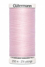 Sew-all Polyester All Purpose Thread 250m/273yds - Light Pink 250M-300