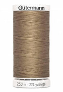 Sew-all Polyester All Purpose Thread 250m/273yds - Tan 250M-536