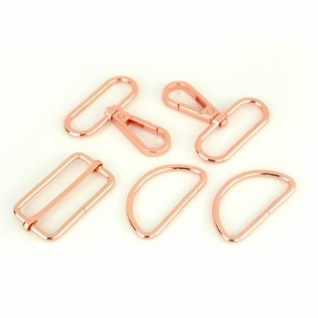 Basic Hardware Set 1 -1/2" Rose Gold