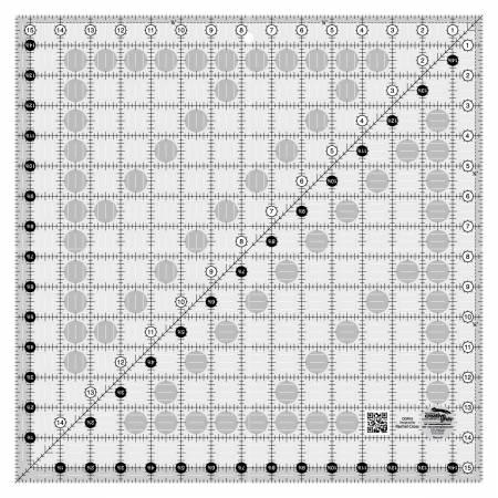 Creative Grids Quilting Ruler15 1/2in Square - CGR15