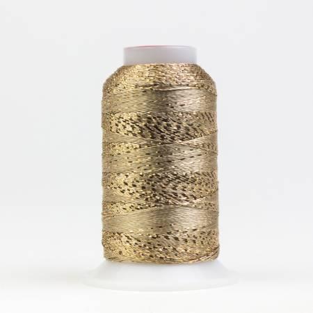 Glamore 12wt Rayon Metallic 274M/300yds-Light Brass GM-7102