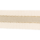 30mm Striped Webbing w/Metallic-Taupe 1124-30-045