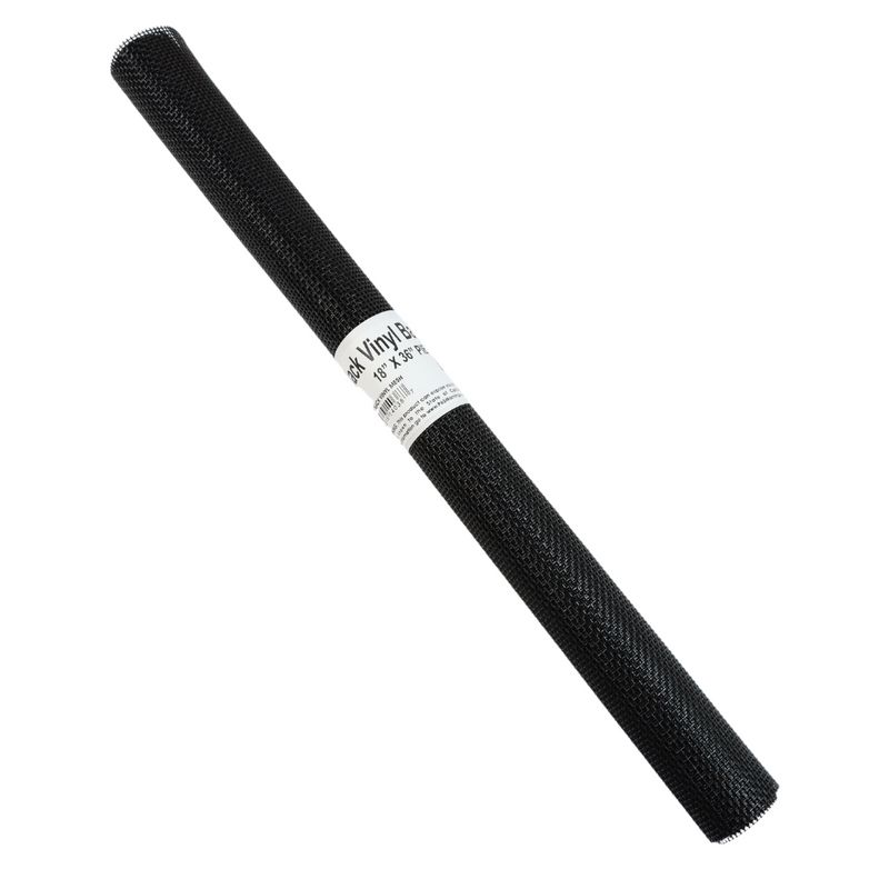 Precut Vinyl Mesh - Black 18" x 36"