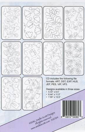 Edge To Edge Quilting Expansion Pack 5 ASD214