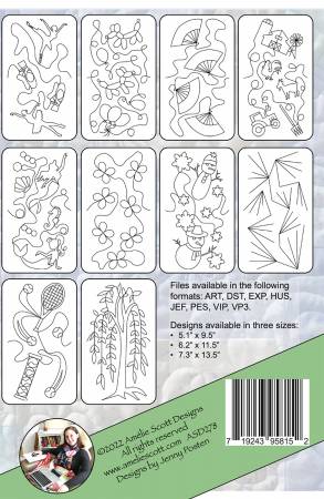 Edge-to-Edge Quilting Expansion Pack 16 ASD278