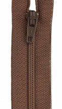 All-Purpose Polyester Coil Zipper 14in London Tan F7214-048A