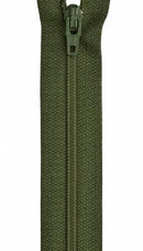 All-Purpose Polyester Coil Zipper 14in Spinach F7214-291A