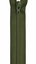 All-Purpose Polyester Coil Zipper 14in Spinach F7214-291A