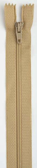 All-Purpose Polyester Coil Zipper 20in Camel - F7220-309A