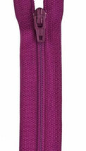 All-Purpose Polyester Coil Zipper 22in Fuchsia F7222-035A