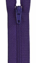 All-Purpose Polyester Coil Zipper 24in Purple F7224-098