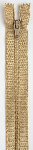 All-Purpose Polyester Coil Zipper 7in Camel - F7207-309A