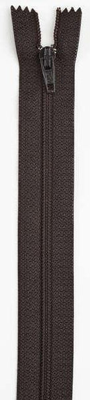 All-Purpose Polyester Coil Zipper 7in Cloister Brown - F7207-056B