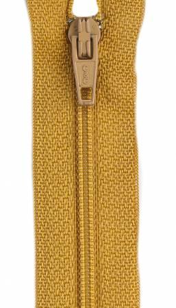 All-Purpose Polyester Coil Zipper 9in Mine Gold F7209-083F
