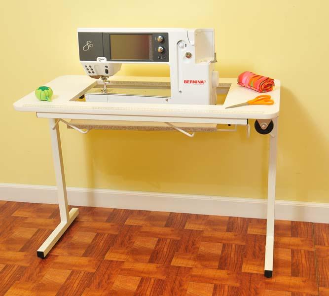 Gidget II White Sewing & Craft Table - 611
