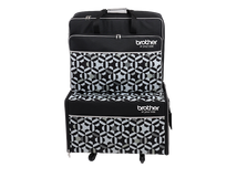 Brother Luggage XJ Black/White Diamond Print SASEBXJ
