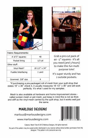 Cabana Mesh Tote CTC19