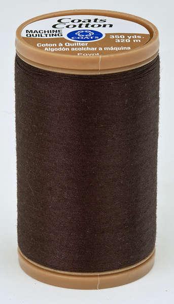 Coats Cotton Machine Quilting Thread 350 yds Chona Brown S9758960