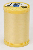 Coats Cotton Sewing Thread 225yds Yellow - S9707330