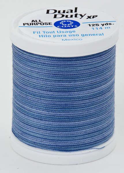 Coats Dual Duty XP Polyester Thread 125yds Blue Clouds - S9009343
