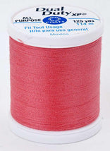 Coats Dual Duty XP Polyester Thread 125yds Bright Coral - S9009218