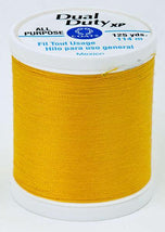 Coats Dual Duty XP Polyester Thread 125yds Bright Gold - S9009274