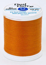 Coats Dual Duty XP Polyester Thread 125yds Bright Pumpkin - S9009277