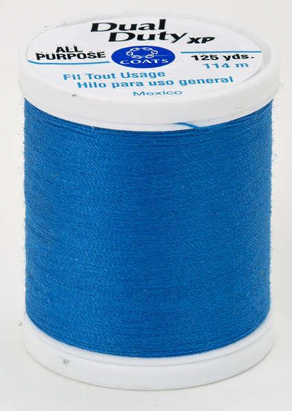 Coats Dual Duty XP Polyester Thread 125yds Bright Sapphire - S9009245