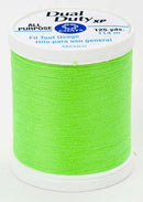 Coats Dual Duty XP Polyester Thread 125yds Neon Green - S9009265