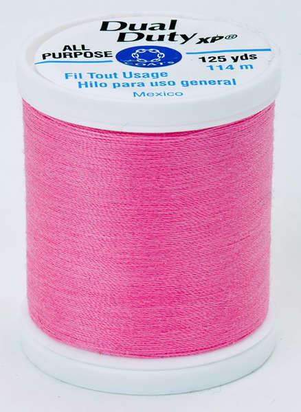 Coats Dual Duty XP Polyester Thread 125yds Neon Pink - S9009213